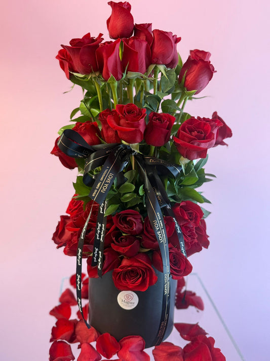 Rose Two-Tier vase