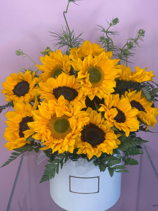 Sunflower Keepsake Box