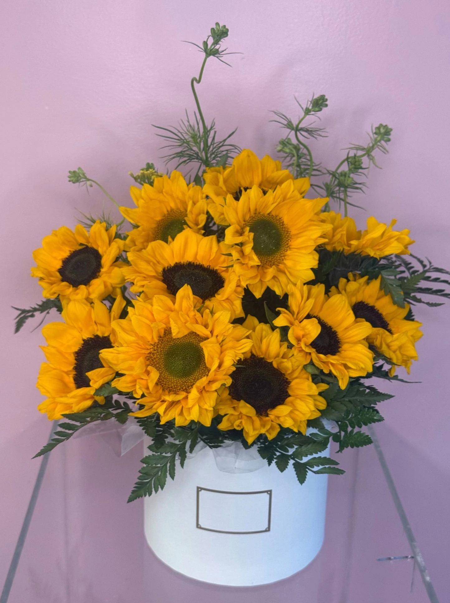 Sunflower Keepsake Box