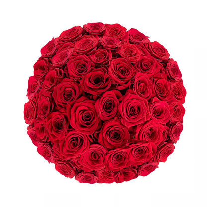 Luxury Long Stem Rose Bouquet – Ramo Buchón (Premium Hand-Tied Roses)