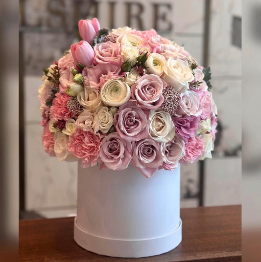 Two-Tone Keepsake Box Collection: Roses