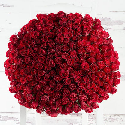Rose & Orchid Tall Vase