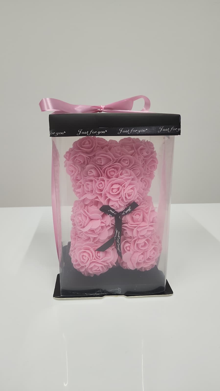 Preserved Luxury Rose Bear