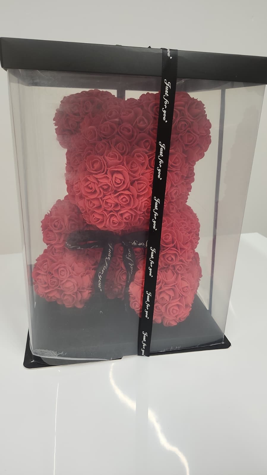 Preserved Luxury Rose Bear