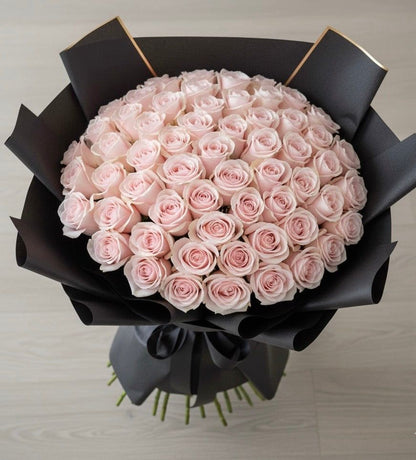Luxury Long Stem Rose Bouquet – Ramo Buchón