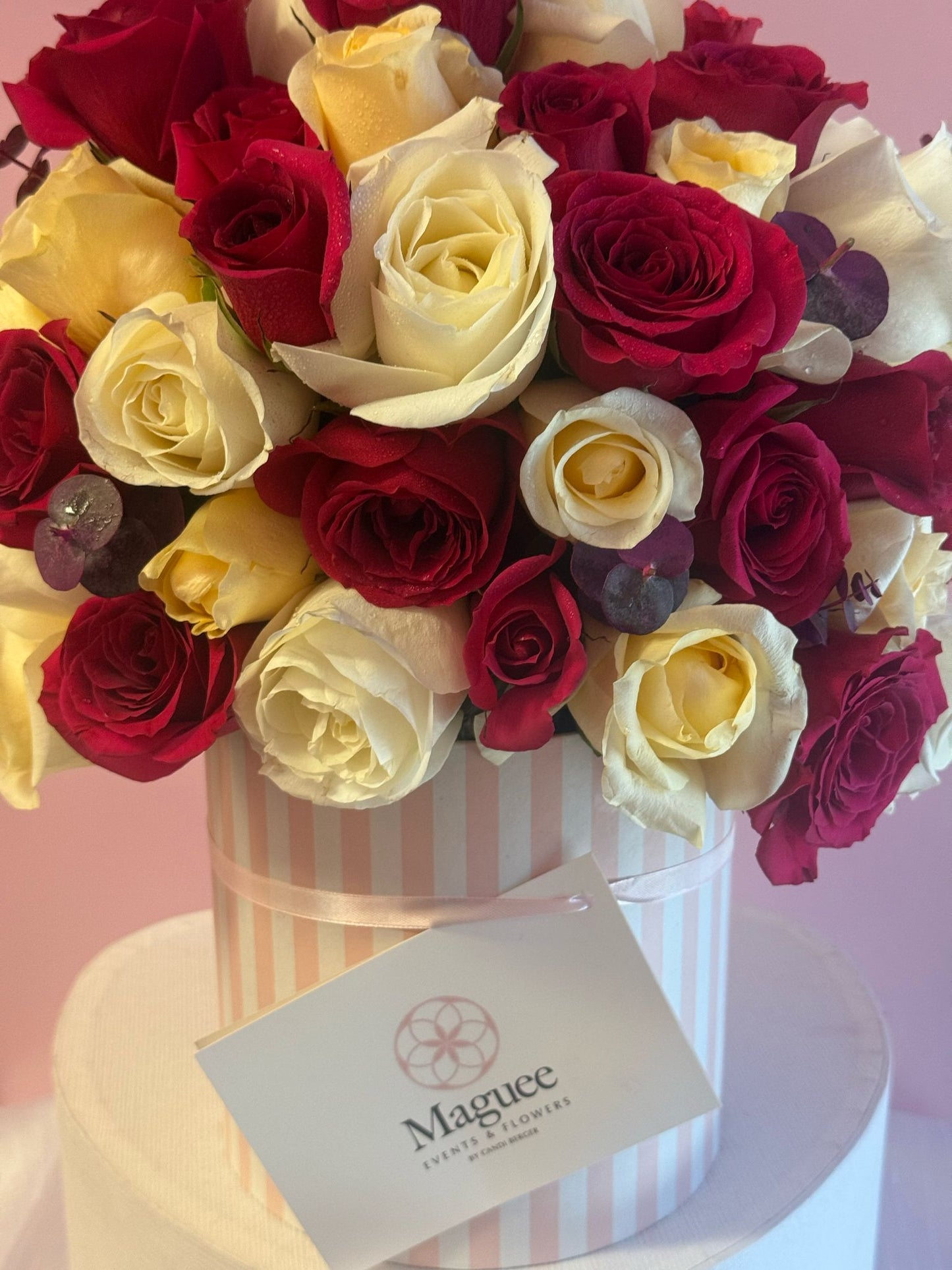 Two-Tone Keepsake Box Collection: Roses