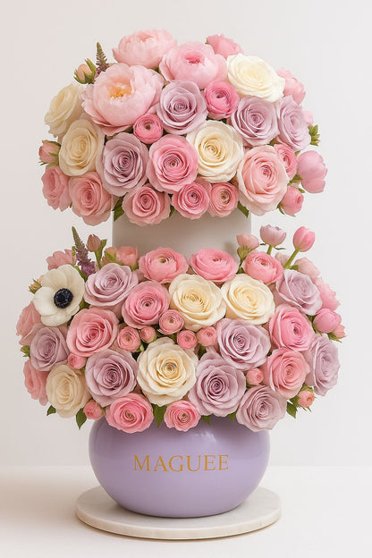 Signature Luxury Double-Tier Vase