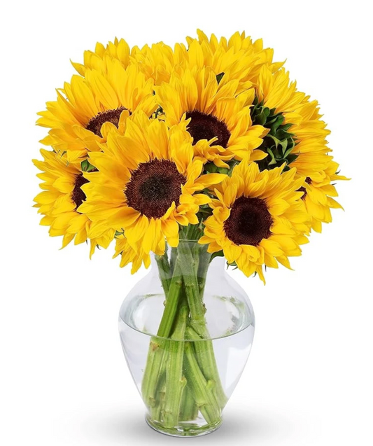 Sunflower Vase Arrangement